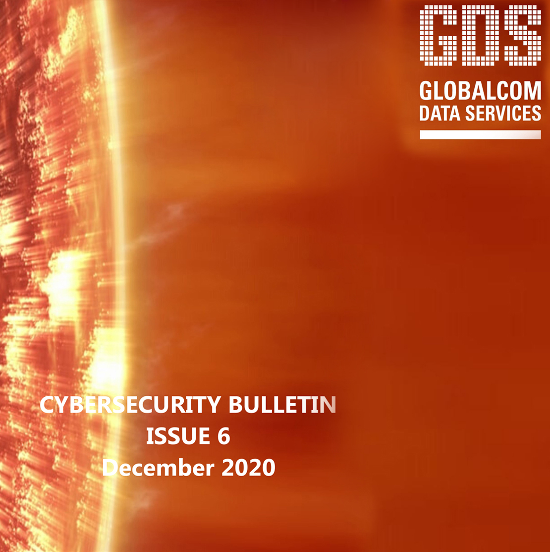 Cybersecurity bulletin - ed 5 - November 2020